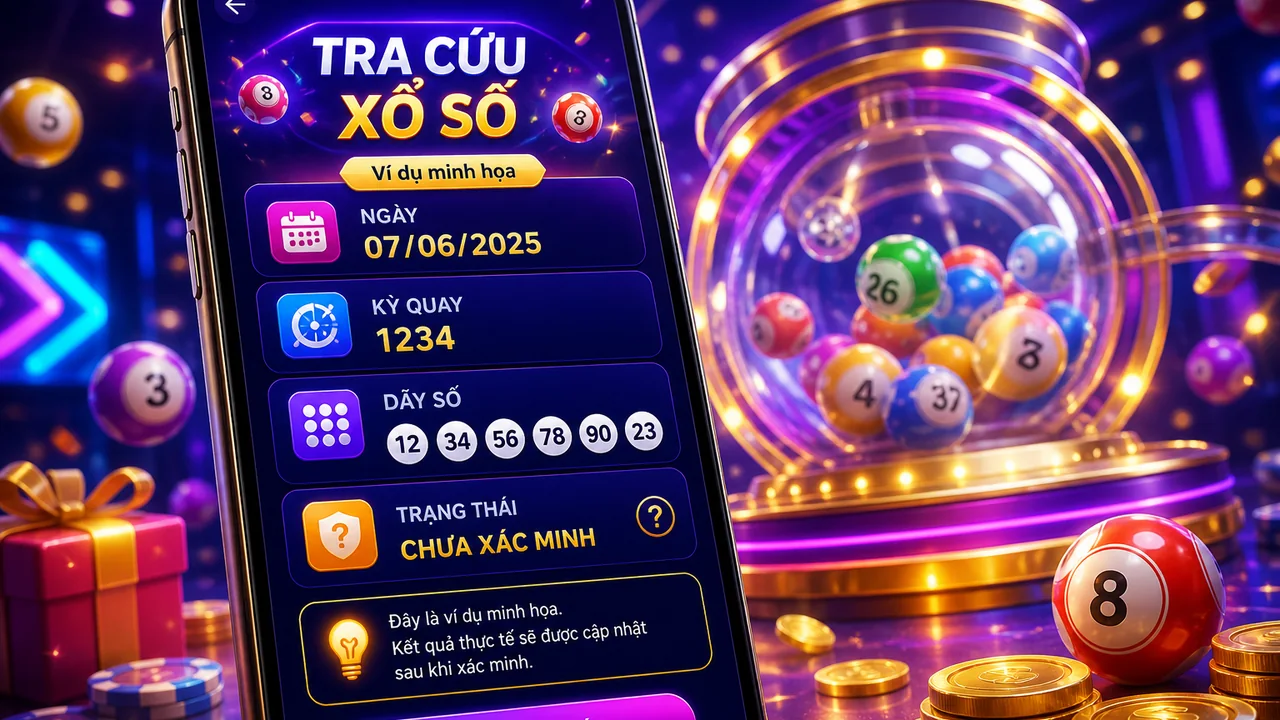Đọc bảng quay dễ hơn: cách xem kết quả xổ số 99win trên điện thoại